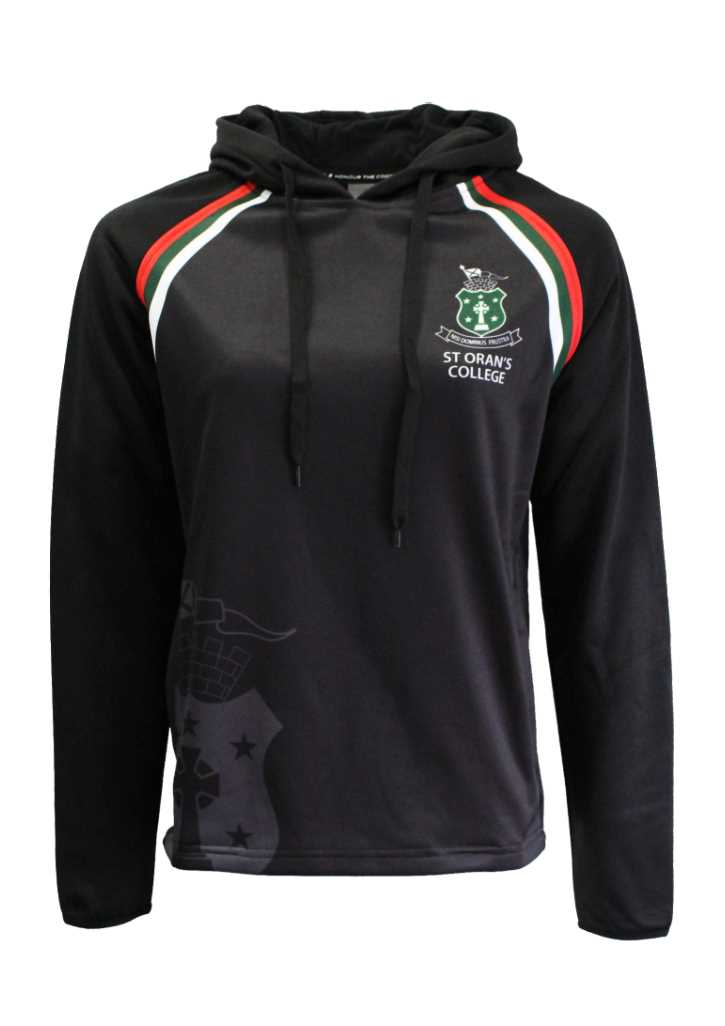 St Orans College Hoodie Pullover Black